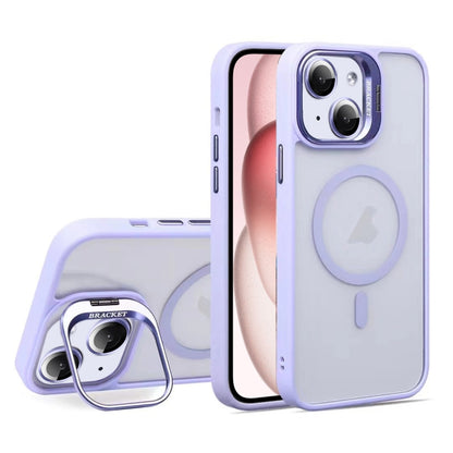 U1 Invisible Lens Holder Acrylic + TPU MagSafe Magnetic Phone Case, For iPhone 15 Pro Max, For iPhone 15 Pro, For iPhone 15 Plus, For iPhone 15