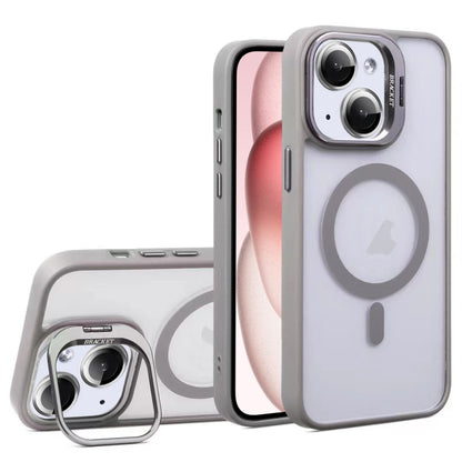 U1 Invisible Lens Holder Acrylic + TPU MagSafe Magnetic Phone Case, For iPhone 15 Pro Max, For iPhone 15 Pro, For iPhone 15 Plus, For iPhone 15