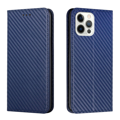 Carbon Fiber Texture Magnetic Flip Leather Phone Case, For iPhone 16e, For iPhone 16 Pro Max, For iPhone 16 Pro, For iPhone 16 Plus, For iPhone 16