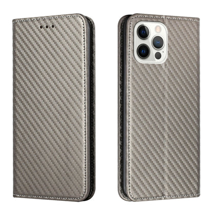 Carbon Fiber Texture Magnetic Flip Leather Phone Case, For iPhone 16e, For iPhone 16 Pro Max, For iPhone 16 Pro, For iPhone 16 Plus, For iPhone 16