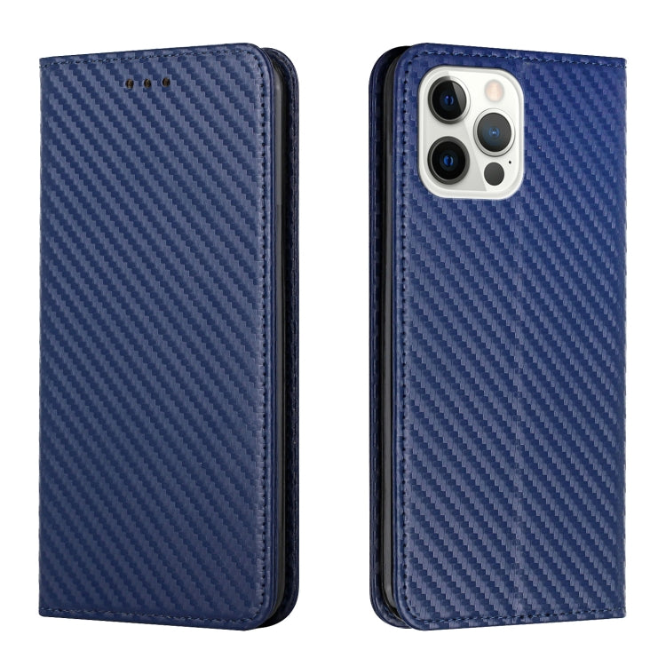 Carbon Fiber Texture Magnetic Flip Leather Phone Case, For iPhone 16e, For iPhone 16 Pro Max, For iPhone 16 Pro, For iPhone 16 Plus, For iPhone 16
