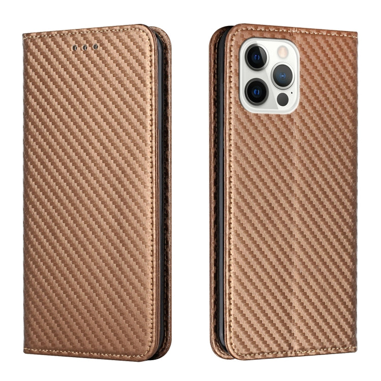 Carbon Fiber Texture Magnetic Flip Leather Phone Case, For iPhone 16e, For iPhone 16 Pro Max, For iPhone 16 Pro, For iPhone 16 Plus, For iPhone 16