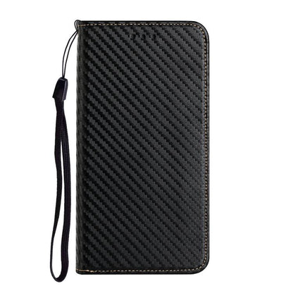 Carbon Fiber Texture Magnetic Flip Leather Phone Case, For iPhone 16e, For iPhone 16 Pro Max, For iPhone 16 Pro, For iPhone 16 Plus, For iPhone 16