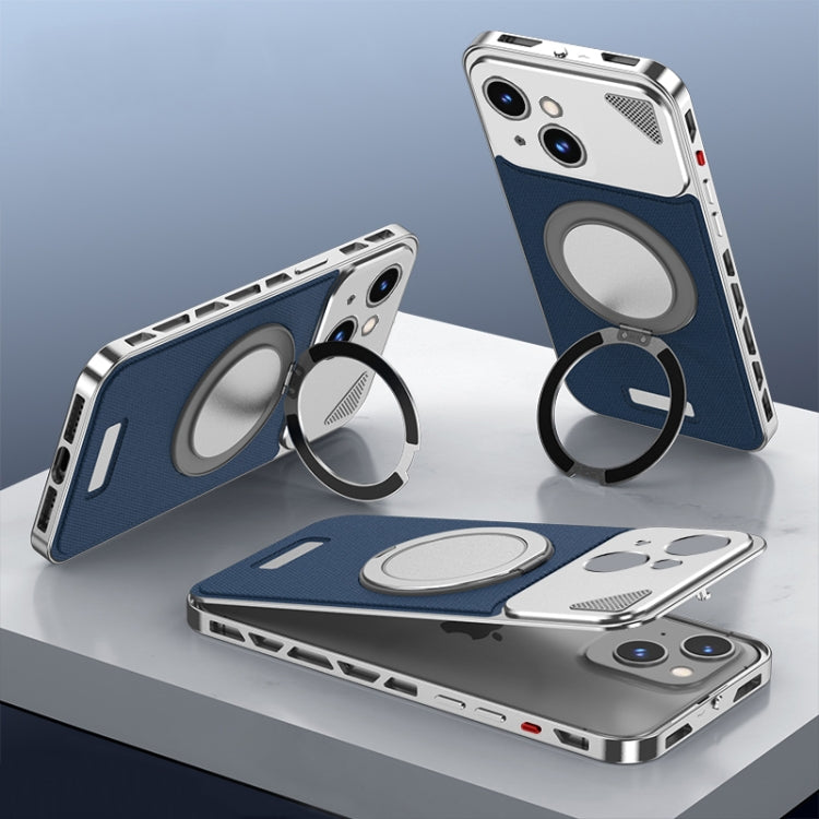 Metal Snap Buckle 360 Degree Rotating MagSafe Magnetic Holder Phone Case