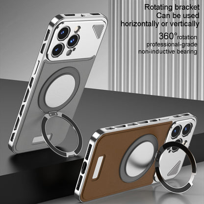 Metal Snap Buckle 360 Degree Rotating MagSafe Magnetic Holder Phone Case