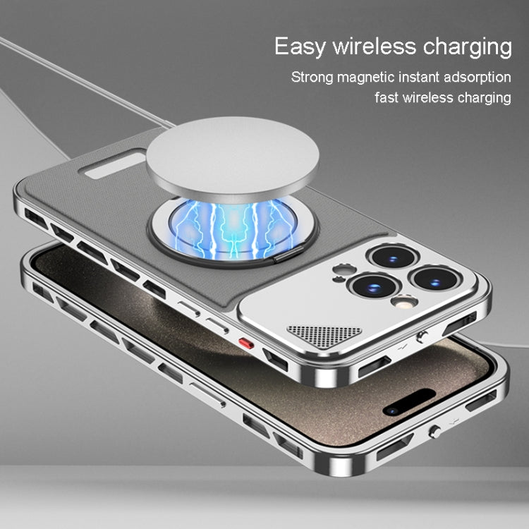 Metal Snap Buckle 360 Degree Rotating MagSafe Magnetic Holder Phone Case