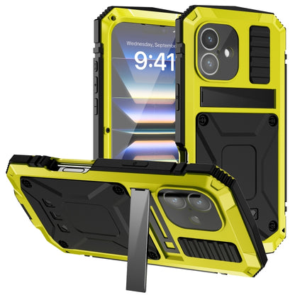 R-JUST Life Waterproof Dustproof Shockproof Phone Case, For iPhone 16e, For iPhone 16 Pro Max, For iPhone 16 Pro, For iPhone 16 Plus, For iPhone 16