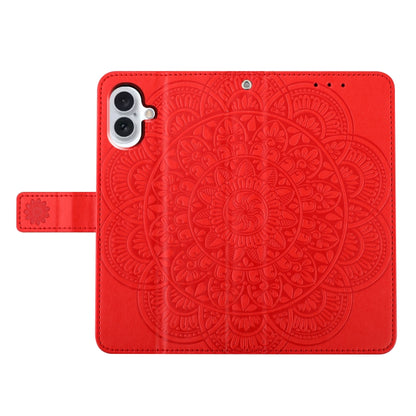 Flower Embossed Leather Phone Case