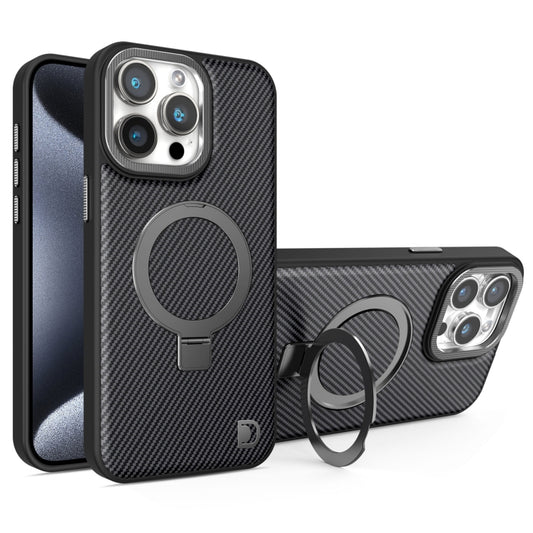 Carbon Fiber MagSafe Holder Phone Case