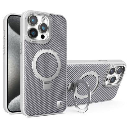 Carbon Fiber MagSafe Holder Phone Case