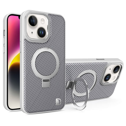 Carbon Fiber MagSafe Holder Phone Case