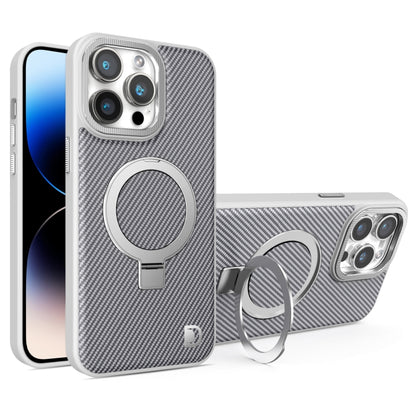 Carbon Fiber MagSafe Holder Phone Case