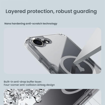 NILLKIN Ultra Clear Magnetic PC + TPU Phone Case