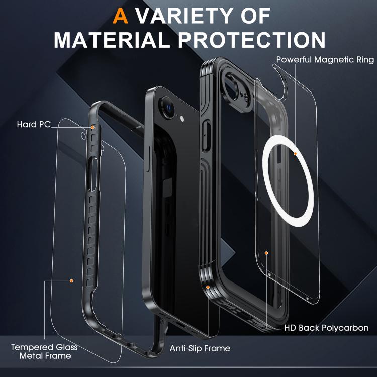 RedPepper Tempered Glass MagSafe Phone Case
