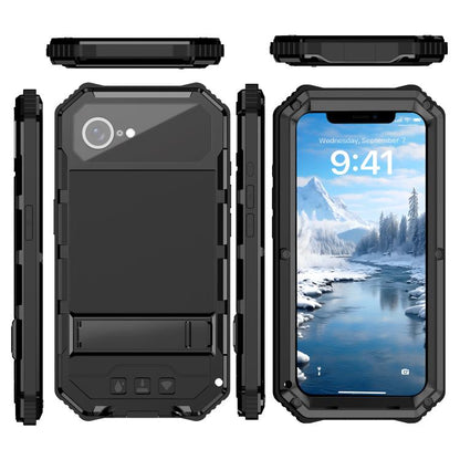 IP68 Waterproof Dustproof Shockproof Holder Phone Case