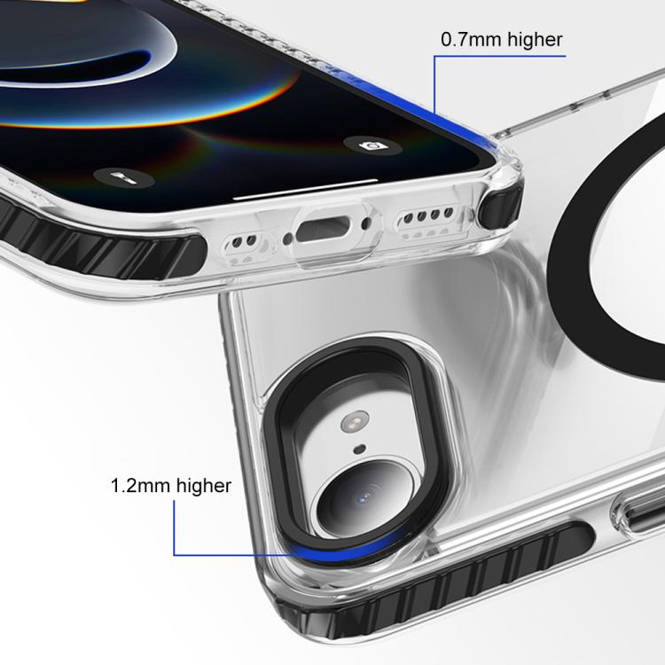 Airbag TPU + TPE+ PC Clear MagSafe Phone Case