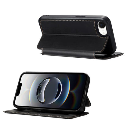 Magnetic Armor Series RFID Card Slots Leather Phone Case