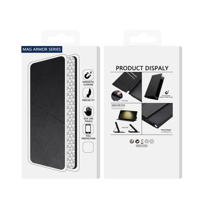 Magnetic Armor Series RFID Card Slots Leather Phone Case