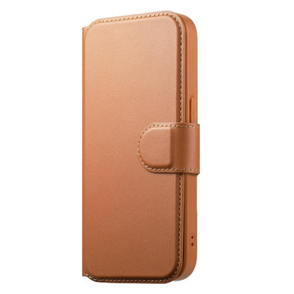 CaseNeo Finger Grip Strap MagSafe Leather Phone Case