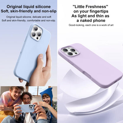 Integrated Button Liquid Silicone Phone MagSafe Case