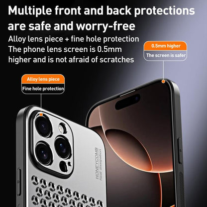 Honeycomb Radiating Alloy Phone Case