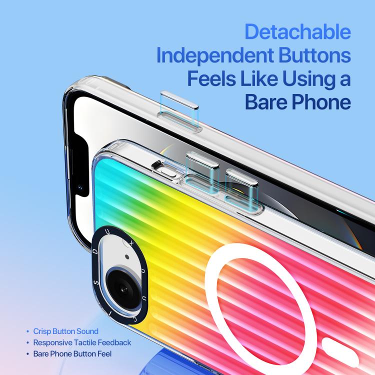 DUX DUCIS ZEST Series Colorful Gradient MagSafe Magnetic Phone Case
