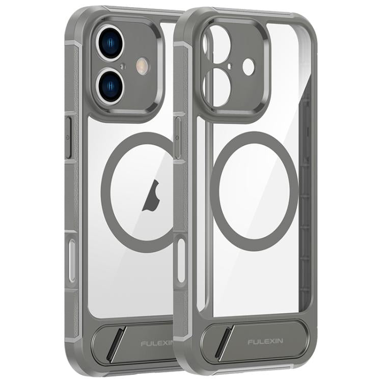 FULEXIN L1 Series Transparent MagSafe Holder Phone Case
