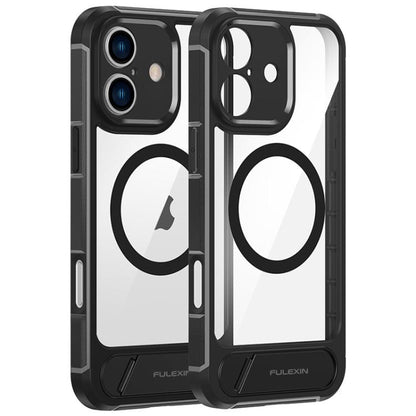 FULEXIN L1 Series Transparent MagSafe Holder Phone Case