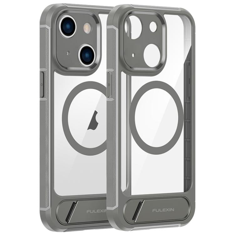 FULEXIN L1 Series Transparent MagSafe Holder Phone Case