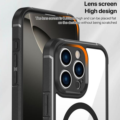 FULEXIN L1 Series Transparent MagSafe Holder Phone Case