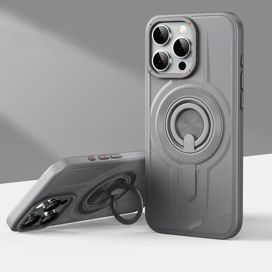 Armor MagSafe TPU Hybrid PC Phone Case with Ring Holder