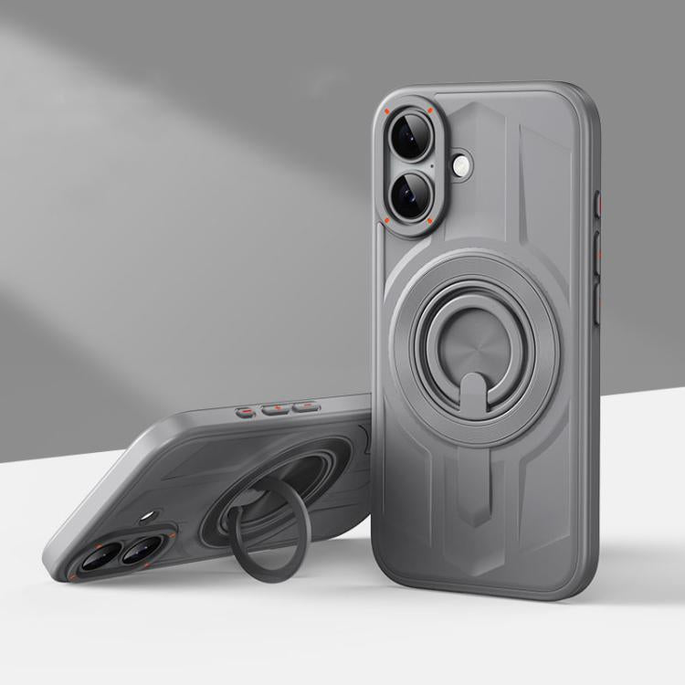 Armor MagSafe TPU Hybrid PC Phone Case with Ring Holder