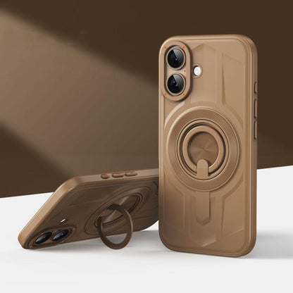 Armor MagSafe TPU Hybrid PC Phone Case with Ring Holder