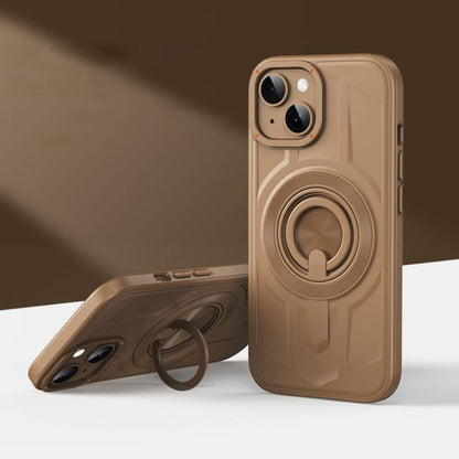 Armor MagSafe TPU Hybrid PC Phone Case with Ring Holder
