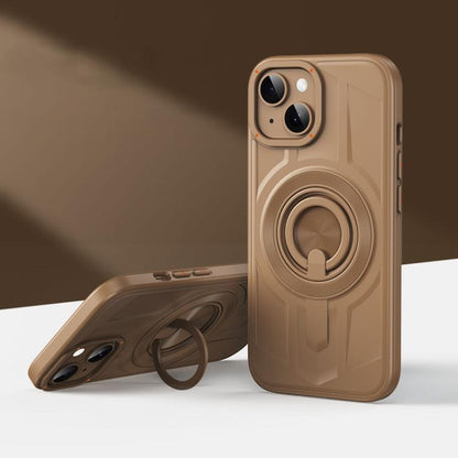Armor MagSafe TPU Hybrid PC Phone Case with Ring Holder