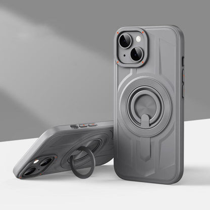 Armor MagSafe TPU Hybrid PC Phone Case with Ring Holder