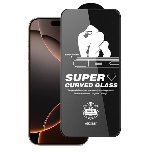 WK WTP-107 Kings KinKong 0.33mm 6D Curved HD Tempered Glass Film, No Black Frame