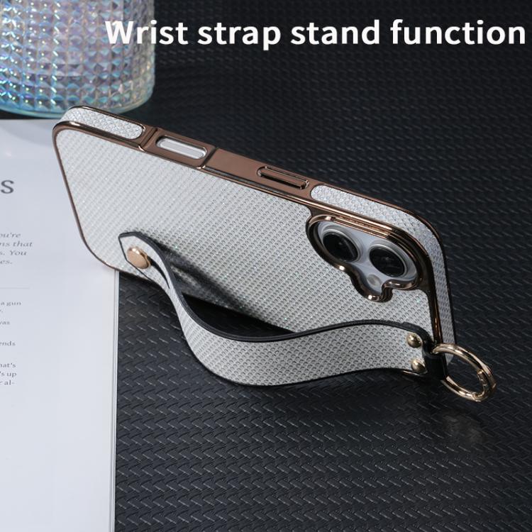 Electroplating Loose Powder Wristband Holder Phone Case