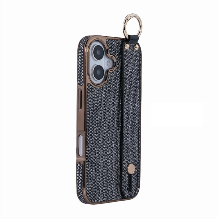 Electroplating Loose Powder Wristband Holder Phone Case