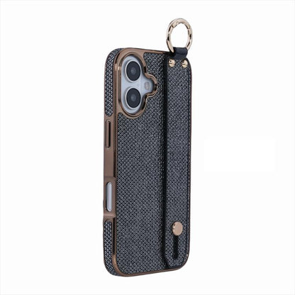 Electroplating Loose Powder Wristband Holder Phone Case