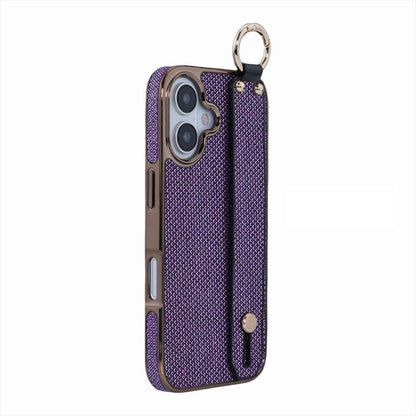 Electroplating Loose Powder Wristband Holder Phone Case