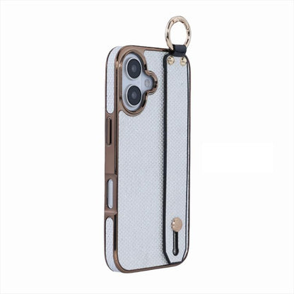 Electroplating Loose Powder Wristband Holder Phone Case