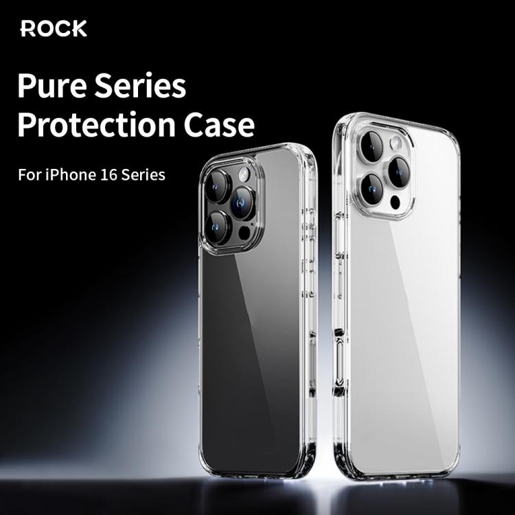 ROCK Pure Series Clear PC Hybrid TPU Phone Case
