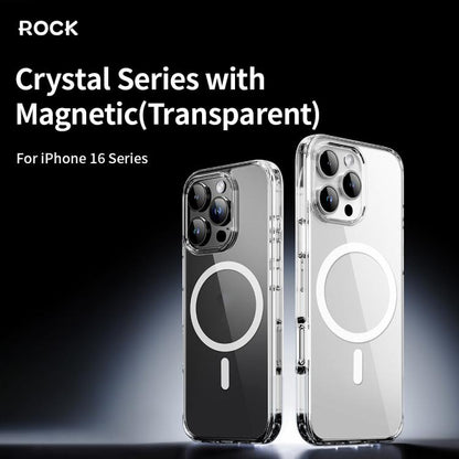 ROCK JingDun Series Clear MagSafe PC Hybrid TPU Phone Case