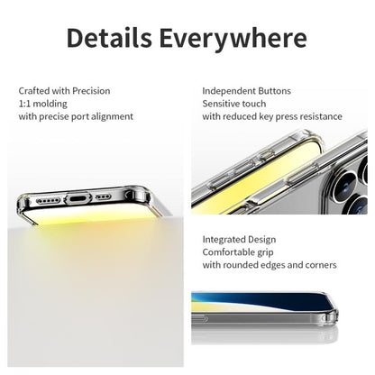 ROCK JingDun Series Clear MagSafe PC Hybrid TPU Phone Case