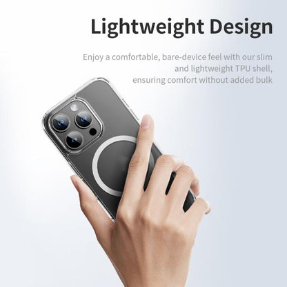 ROCK JingDun Series Clear MagSafe PC Hybrid TPU Phone Case