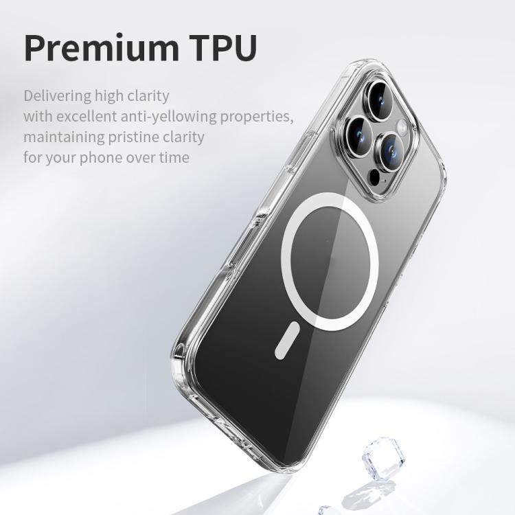 ROCK JingDun Series Clear MagSafe PC Hybrid TPU Phone Case