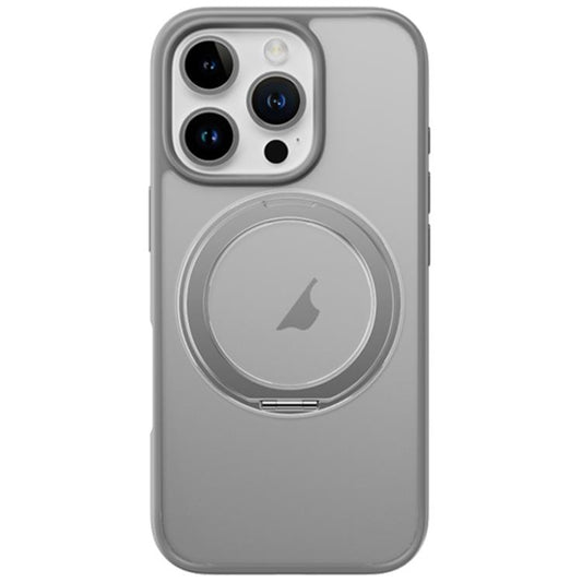 ROCK YouDun Series Skin Feel Rotating MagSafe Holder PC Hybrid TPU Phone Case