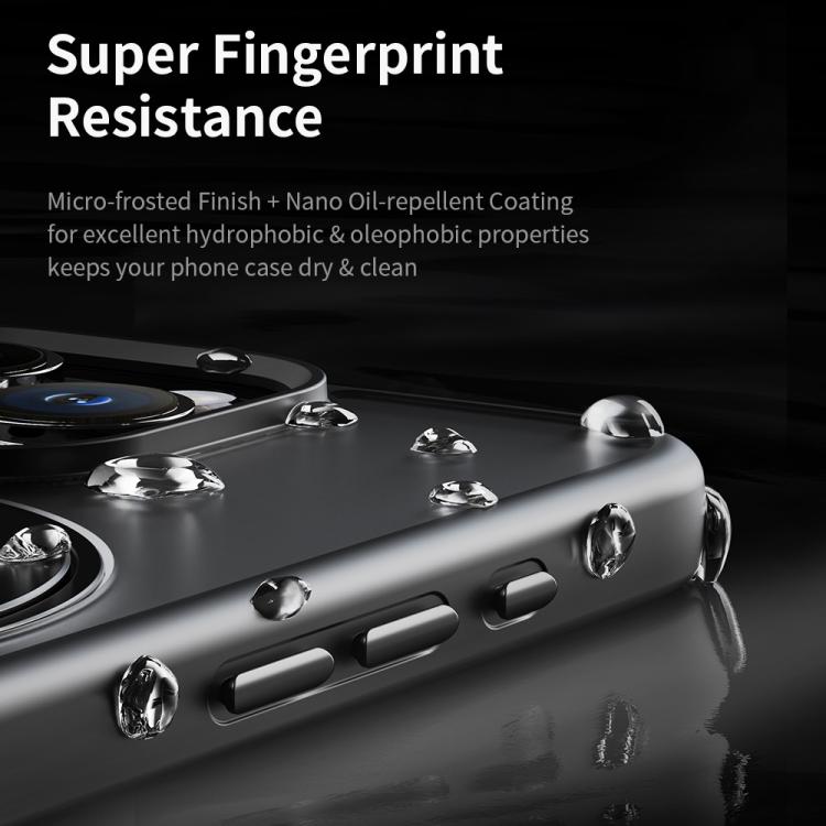ROCK YouDun Series Skin Feel Rotating MagSafe Holder PC Hybrid TPU Phone Case