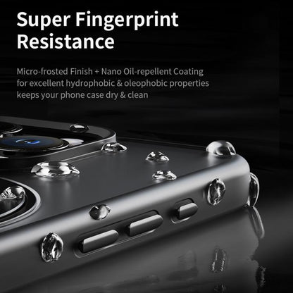 ROCK YouDun Series Skin Feel Rotating MagSafe Holder PC Hybrid TPU Phone Case